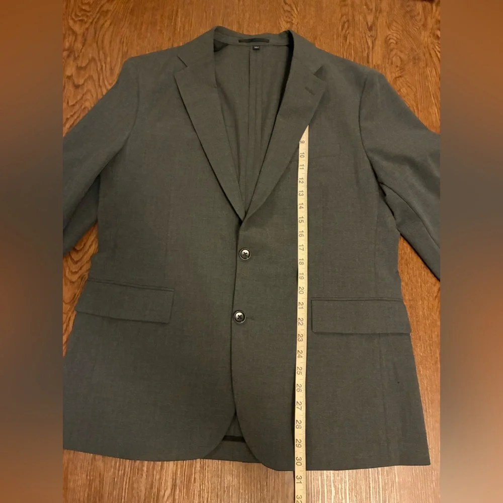 J. Crew Dark Gray Slim-Fit Thompson Performance Suit Jacket - Size 42R